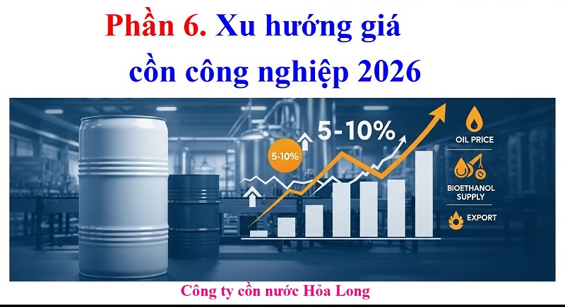 Cồn Công Nghiệp Giá Bao Nhiêu? Bảng Giá Mới Nhất & Yếu Tố Ảnh Hưởng 2026